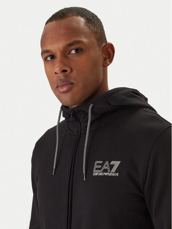 EA7 Emporio Armani EA7 Emporio Armani Bluză 7M001314 AF13512 Negru Regular Fit