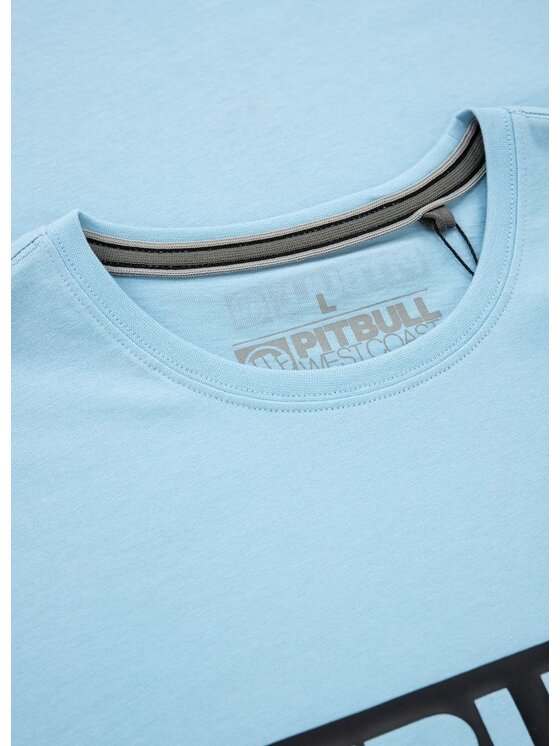 PITBULL PITBULL T-Shirt AUTOMATIC Niebieski jasny Regular Fit