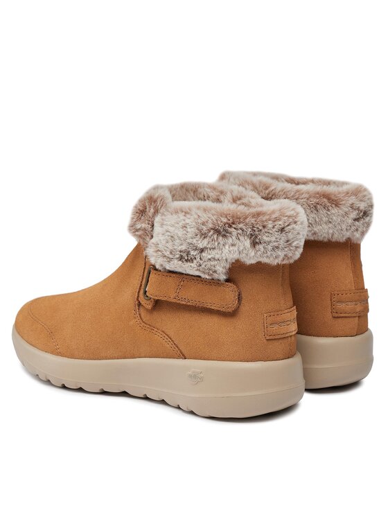 Skechers Skechers Škornji On-The-Go Joy First Glance 144041/CSNT Rjava