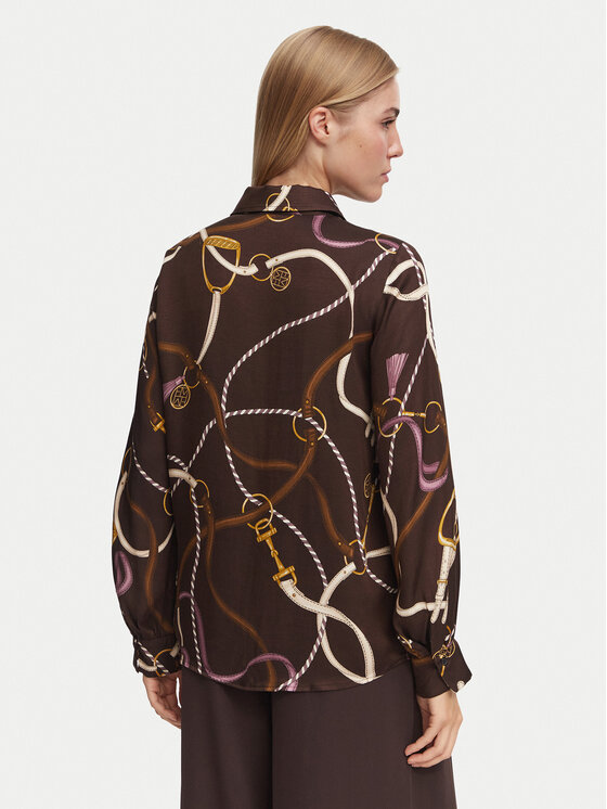 Marella Marella Cămașă Emme by Marella Parole 2625116102 Maro închis Regular Fit