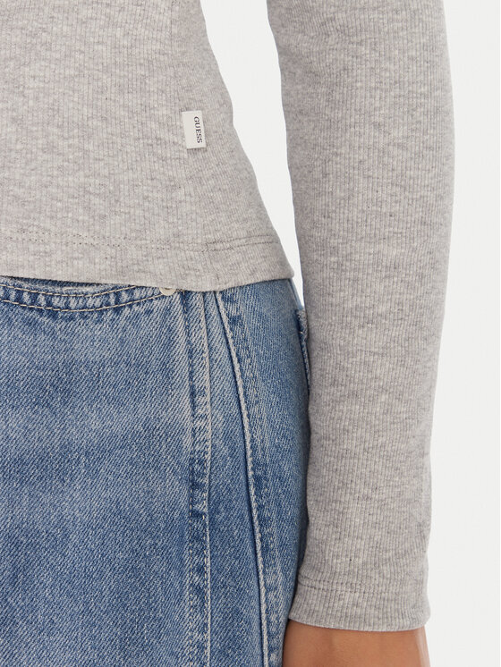 Guess Jeans Guess Jeans Dolcevita W5BP23 KA0H1 Grigio Slim Fit