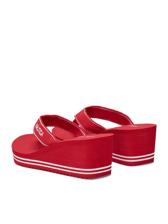 Nautica Nautica Čības uz pirksta CEO-808457 Sarkans