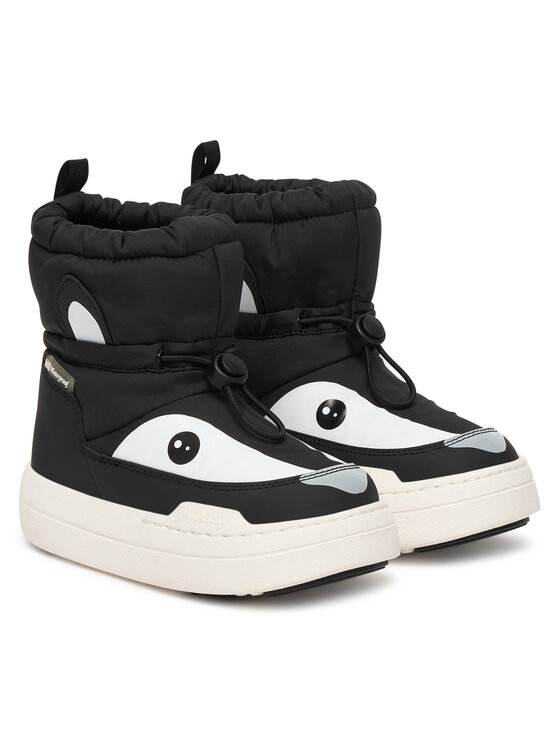 Moon Boot Moon Boot Hótaposó Mb Jr Park Tube Mid Animal Wp 80D3440100 S Fekete