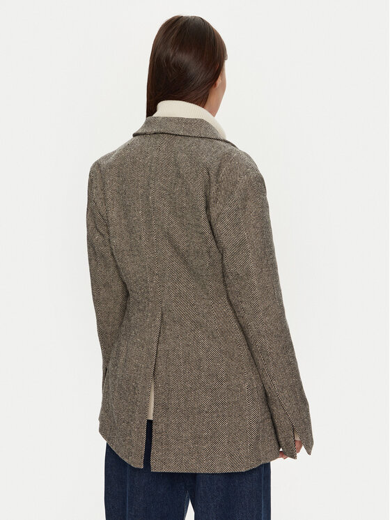 Karen by Simonsen Karen by Simonsen Marynarka Rigmor 10105088 Szary Oversize