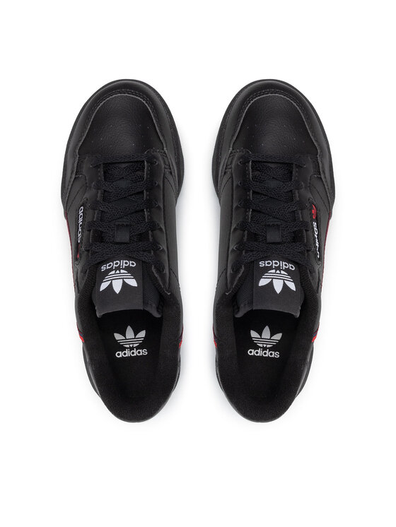 Adidas continental 80 black mens best sale