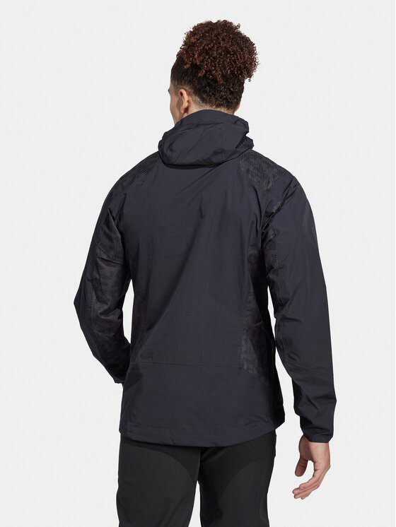 adidas adidas Kurtka outdoor Terrex Xperior HN2912 Czarny Slim Fit