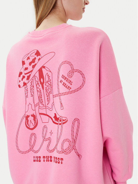ONLY ONLY Суитшърт Stina 15357086 Виолетов Regular Fit