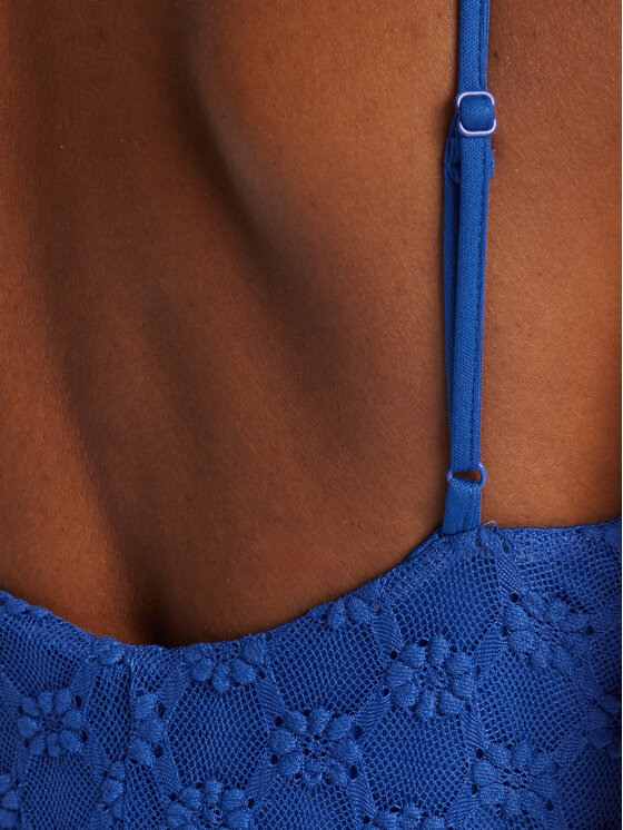 BARDOT BARDOT Abito da cocktail Adoni Mesh 57998DB1 Blu Regular Fit