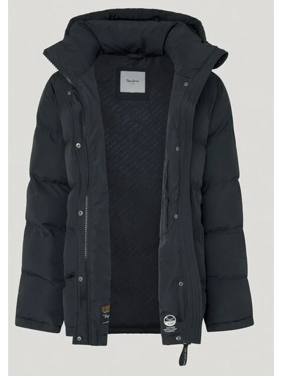Pepe Jeans Pepe Jeans Kurtka zimowa PL402438 999 Czarny Regular Fit