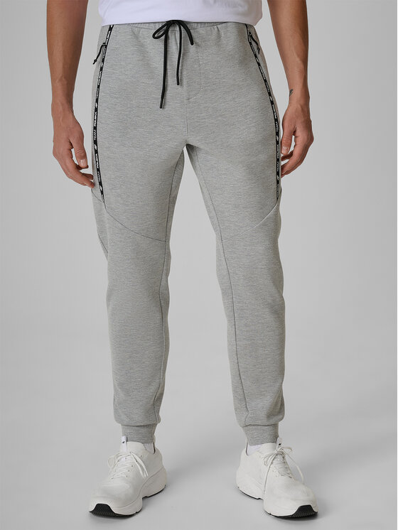 4F 4F Joggery STREFA KIBICA Szary jasny Regular Fit