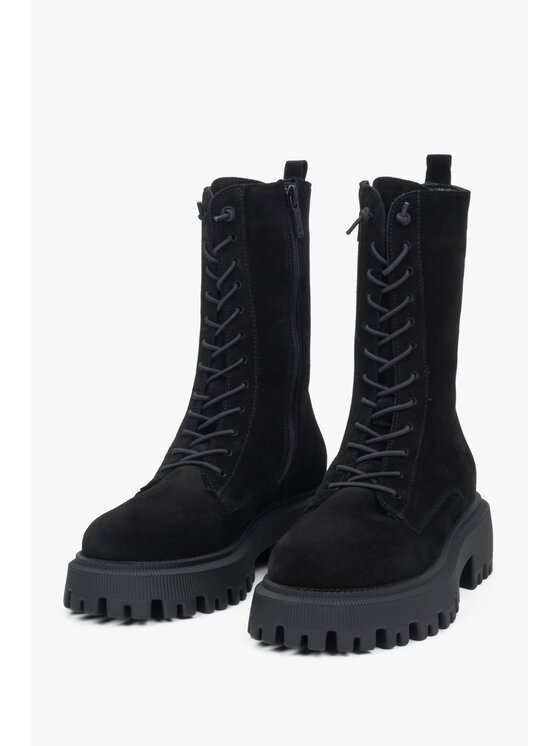 Estro Estro Μποτάκια ER00117936 Μαύρο