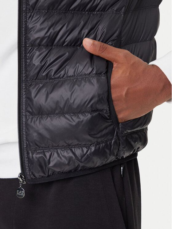 EA7 Emporio Armani EA7 Emporio Armani Kamizelka 8NPQ01 PN29Z 0208 Czarny Regular Fit