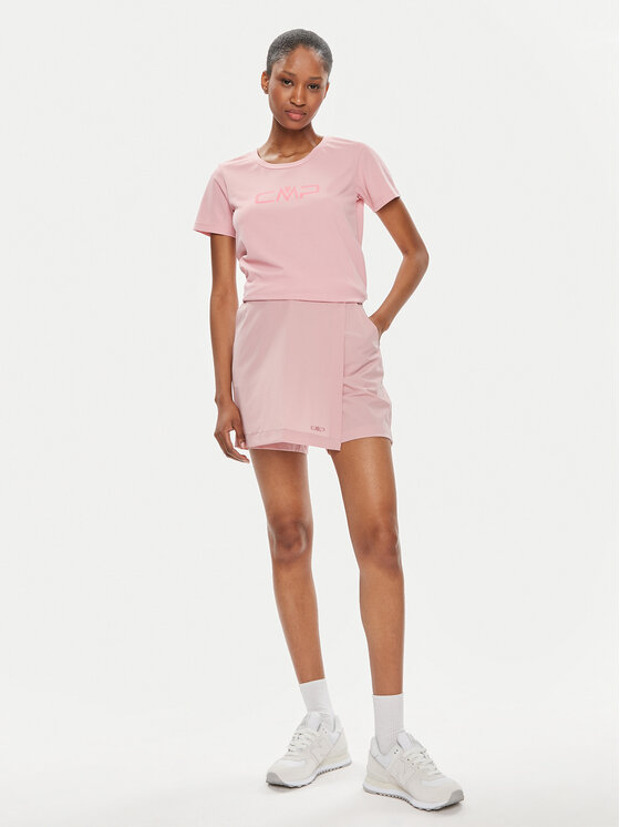 CMP CMP Treniņkrekls 39T5676P Rozā Regular Fit