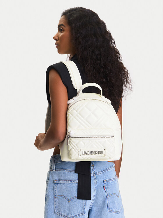 LOVE MOSCHINO LOVE MOSCHINO Σακίδιο JC4148PP0MLA0100 Λευκό
