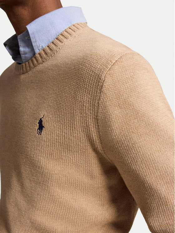 Polo Ralph Lauren Polo Ralph Lauren Sveter 710810846034 Béžová Regular Fit