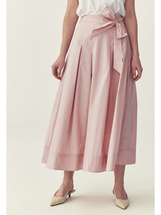TATUUM TATUUM Midi sukňa TAFTANI 3 Ružová Flare Fit