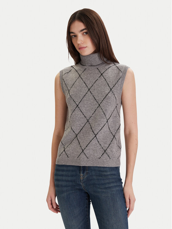 ViCOLO ViCOLO Гольф 77069F Сірий Regular Fit