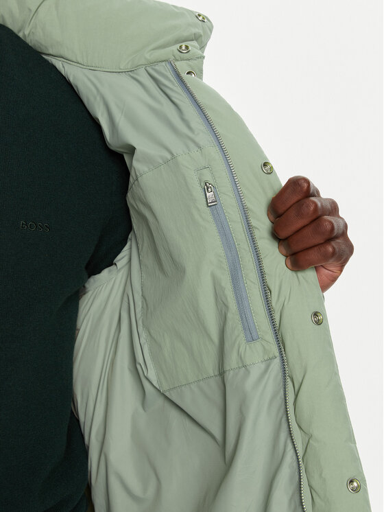 BOSS BOSS Žieminė striukė C-Celvie 50524002 Žalia Regular Fit
