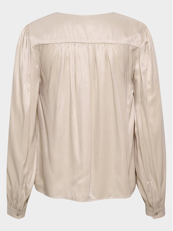 Kaffe Kaffe Bluse Kalaura 10507787 Grau Loose Fit