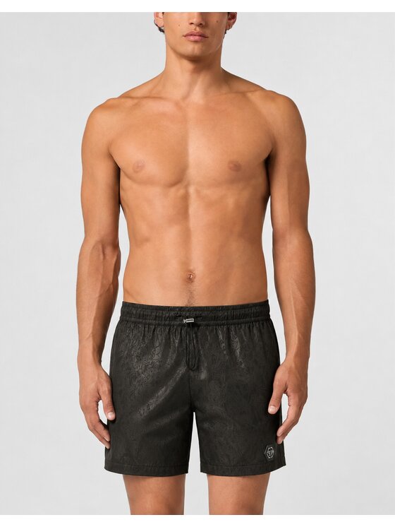 PHILIPP PLEIN PHILIPP PLEIN Kąpielówki 30469 Czarny