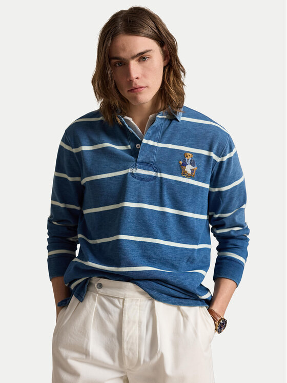 Polo Ralph Lauren Tricou polo 710B18562001 Albastru Regular Fit