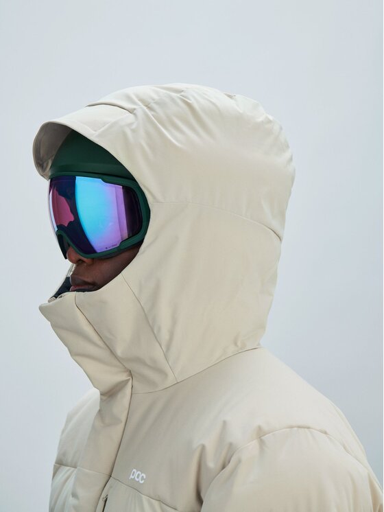 POC POC Kurtka puchowa M's Race Loft Parka Beżowy Regular Fit