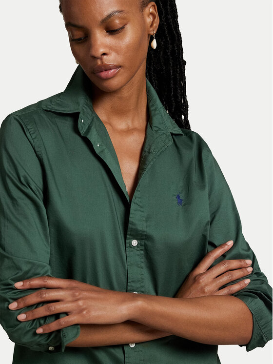Polo Ralph Lauren Polo Ralph Lauren Srajca 211A92177004 Zelena Classic Fit