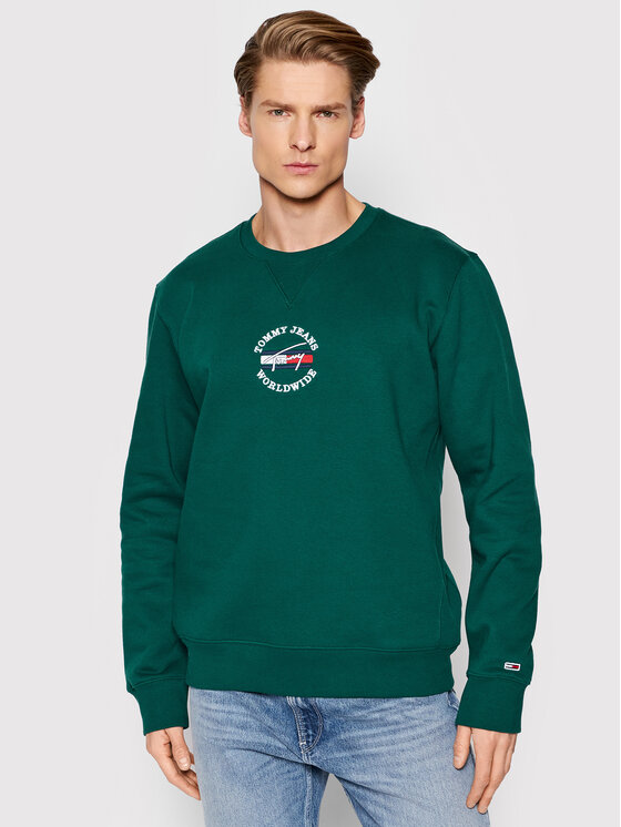 Tommy Jeans Tommy Jeans Pluus Timeless DM0DM12381 Roheline Regular Fit