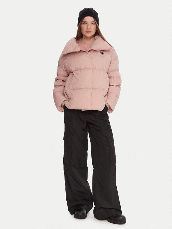 Blauer Blauer Télikabát 25WBLDC03166 Rózsaszín Regular Fit
