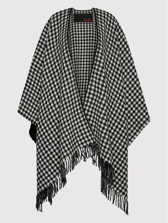 N°21 N°21 Pončo 22I N2M1 6903 6983 Crna Regular Fit