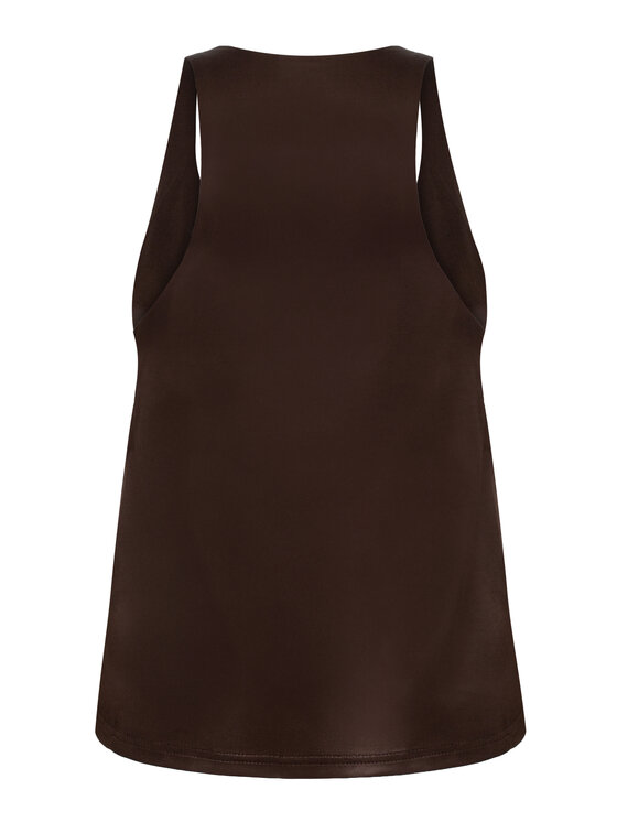 Magda Matyja Magda Matyja Bluzka MEGAN TOP Brązowy Regular Fit
