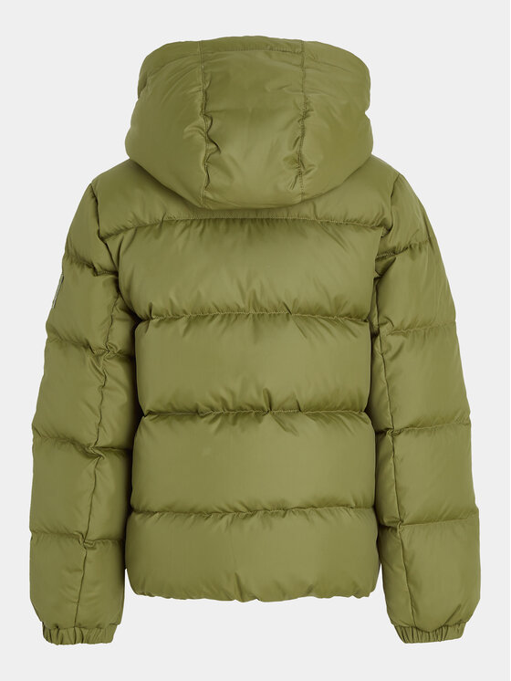 Tommy Hilfiger Tommy Hilfiger Žieminė striukė Essential KB0KB08341 S Chaki Regular Fit