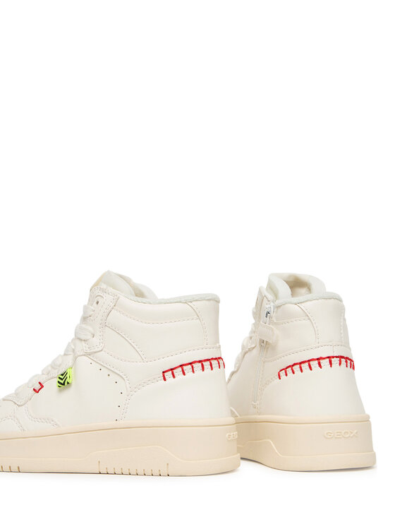 Geox Geox Sneakersy J Lestrella J56NLA 000BC C1000 S Bílá