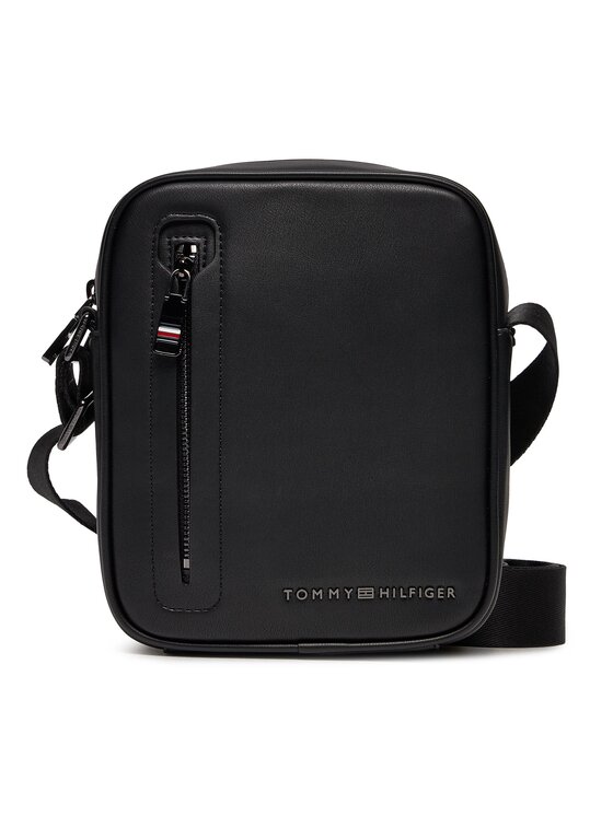 Tommy Hilfiger Tommy Hilfiger Umhängetasche Th Modern Pu Mini Reporter AM0AM12235 Schwarz