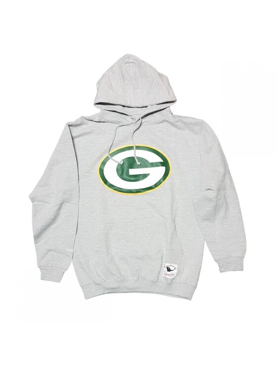 Mitchell & Ness Mitchell & Ness Mikina TEAM LOGO HOODY GREEN BAY PACERS Šedá Regular Fit