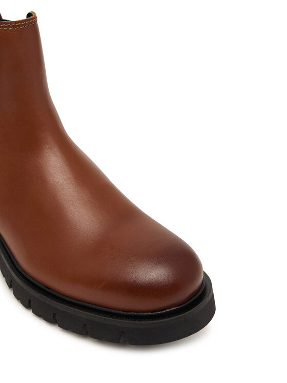 Tommy Jeans Tommy Jeans Klassische Stiefeletten Tjw Cleated Chelsea Boots EN0EN03105 Braun