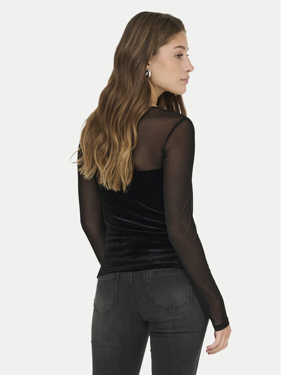ONLY ONLY Μπλουζάκι Smooth 15360668 Μαύρο Slim Fit