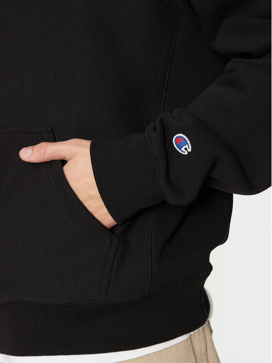 Champion Champion Μπλούζα 220708 Μαύρο Relaxed Fit