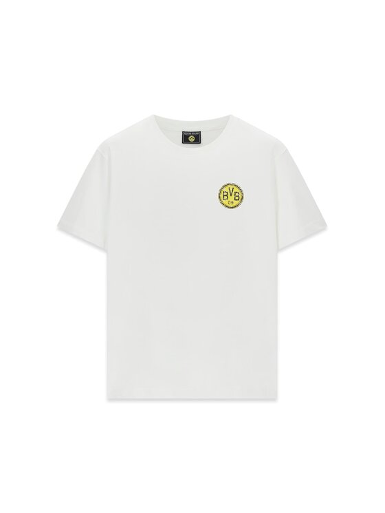 Guess Jeans Guess Jeans T-Shirt 182230 Bílá Classic Fit