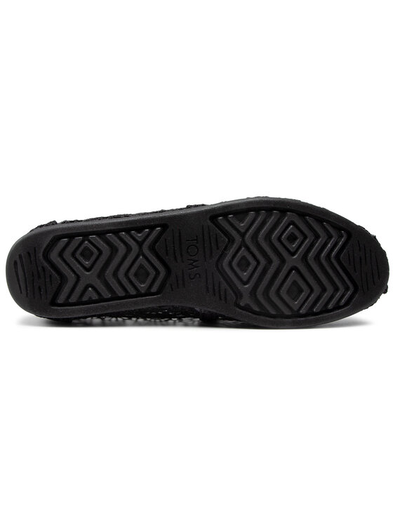 Toms Toms Туфлі Alpargata 10016254 Чорний