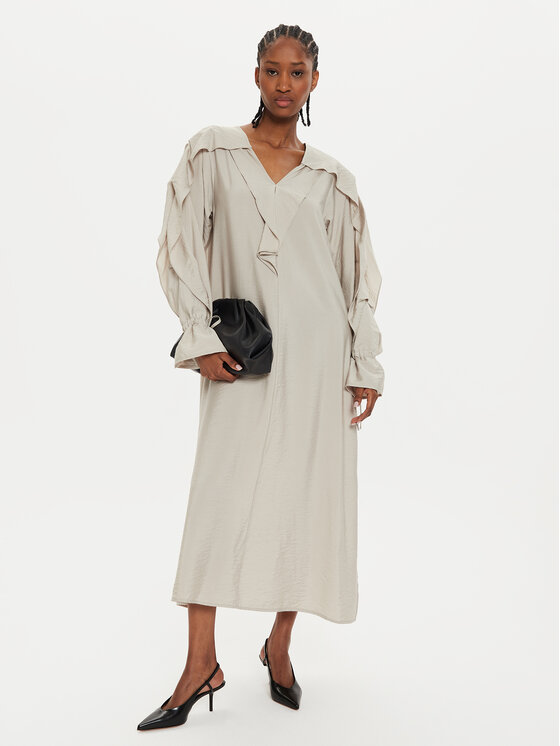Karen by Simonsen Karen by Simonsen Koktel haljina Penelope 10105047 Bež Loose Fit