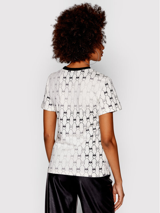 PINKO Pinko Футболка Treviso 1G17RT Y7YU Бежевий Regular Fit