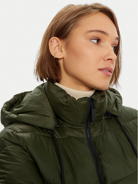 Kaffe Kaffe Giubbotto invernale Susanne 10508811 Verde Regular Fit