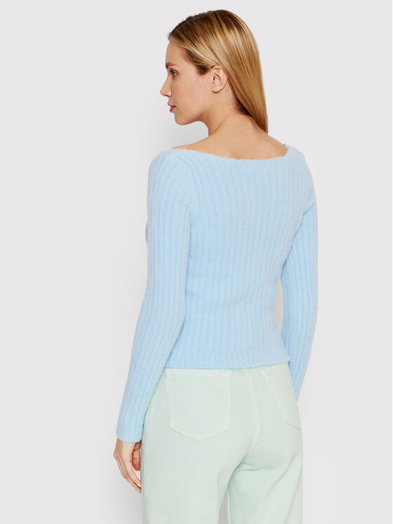 DeeZee DeeZee Pulover Delaware AL002 Albastru Regular Fit