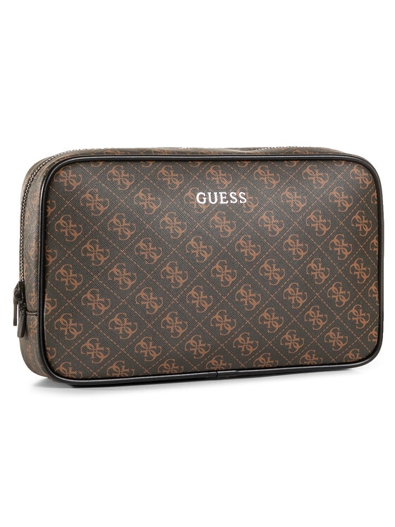Guess kulturtasche braun Clearance