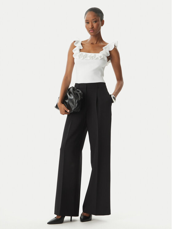 MICHAEL Michael Kors MICHAEL Michael Kors Blúzka MS661G033D Biela Slim Fit