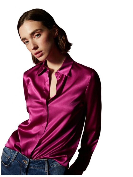 Pennyblack Pennyblack Camicia 11140123-002-pe00-5 Rosa Regular Fit
