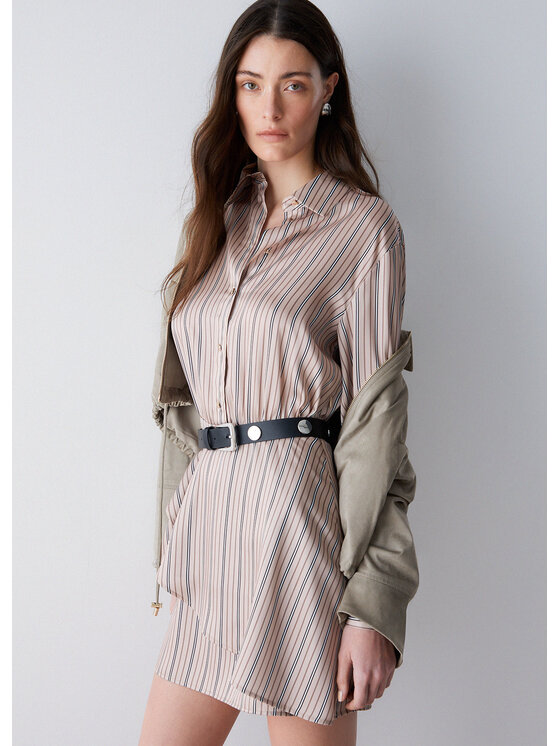 Liu Jo Liu Jo Sukienka wieczorowa CA6247TS555P9577 Beżowy Regular Fit