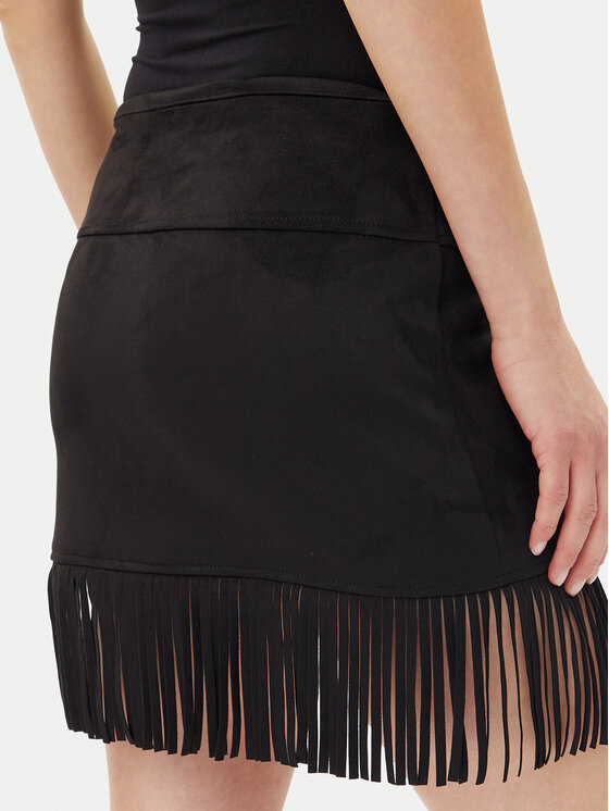 Noisy May Noisy May Rock aus Kunstleder Abby 27033111 Schwarz Regular Fit