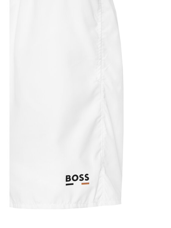 BOSS BOSS Плувни шорти Swordfish 50554613 Бял Regular Fit